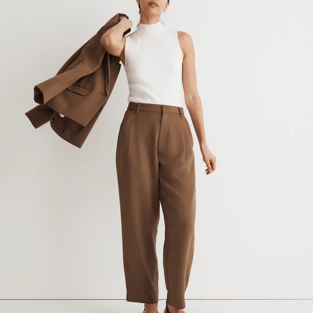 Madewell Turner Tapered-Leg Pants